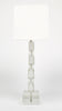 Frosted Murano Glass Block Lamps
