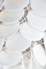 Carlo Nason Murano Glass Discs Chandelier