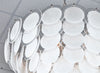 Carlo Nason Murano Glass Discs Chandelier