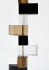 Murano Stacked Glass Blocks Table Lamps