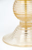 Ridged Murano “Avventurina” Glass Table Lamps