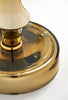 Murano Glass Mirrored Gold Lamps