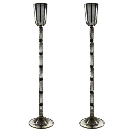 Murano Glass Mirrored Floor Lamps