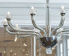 Murano Glass Chandelier, Attributed to Barovier