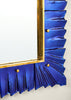 Pair of Cobalt Blue Murano Glass Mirrors