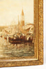 Vintage Italian Oil Painting of Venice