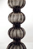 Pair of Murano Fumato Gray Glass Lamps