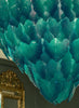 Murano Glass Aqua “Foglie” Chandelier