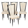 Four Modernist Vintage French Chairs