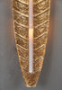 Large Murano Glass Gold Leaf Sconces