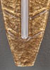 Large Murano Glass Gold Leaf Sconces